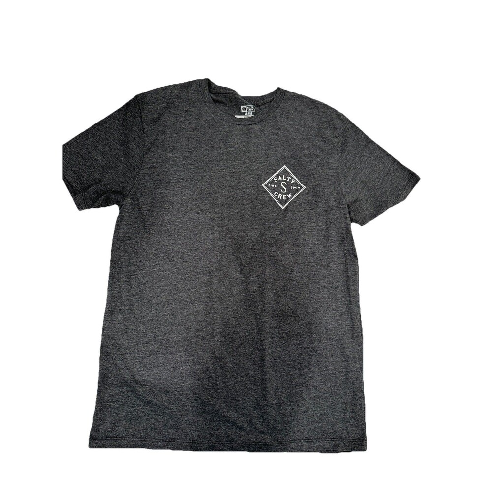 Salty Crew Charcoal Grey Premium T-Shirt Size Large